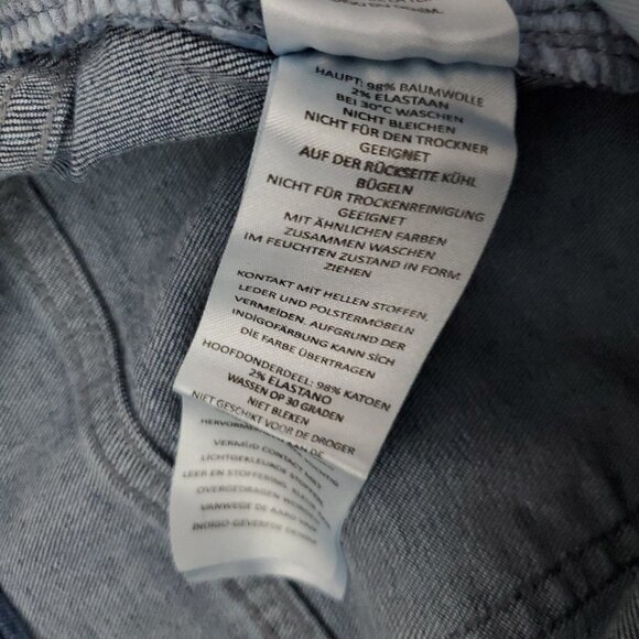 Man Boohoo Super Skinny Distressed Light Blue Jeans - Picture 12 of 13